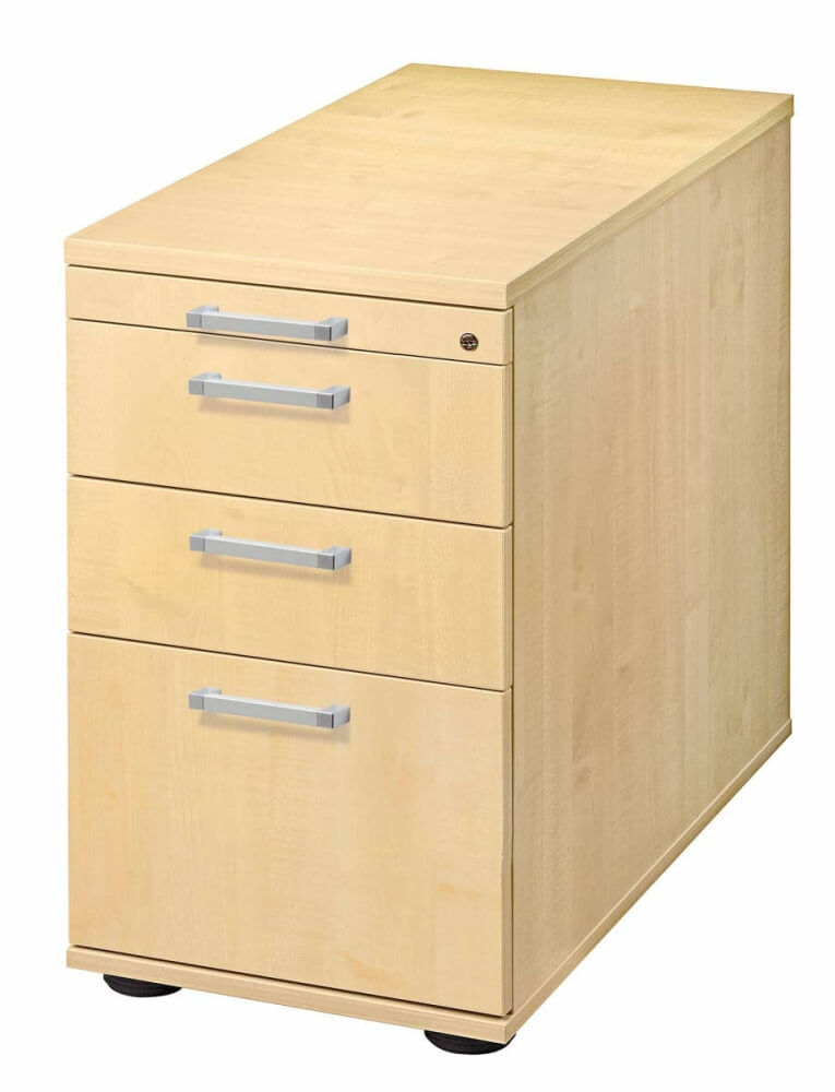 deskgo DSC80-HR plus Standcontainer plus HR-Auszug