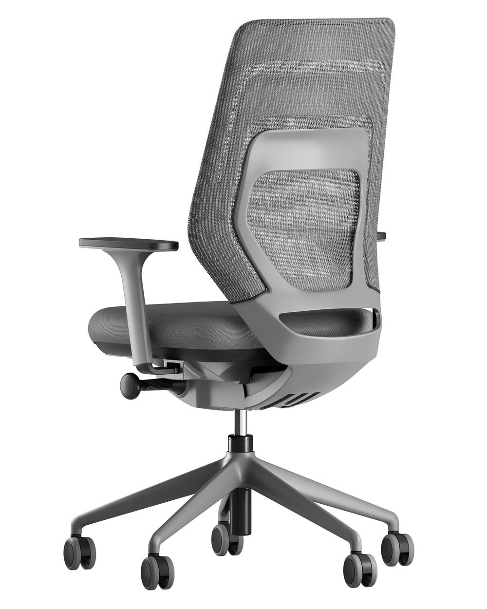fm Asiento Bürostuhl Farbkonzept hellgrau