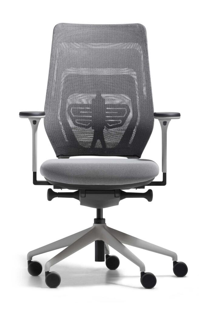 fm Asiento Bürostuhl mit Rückenlehne Transparent