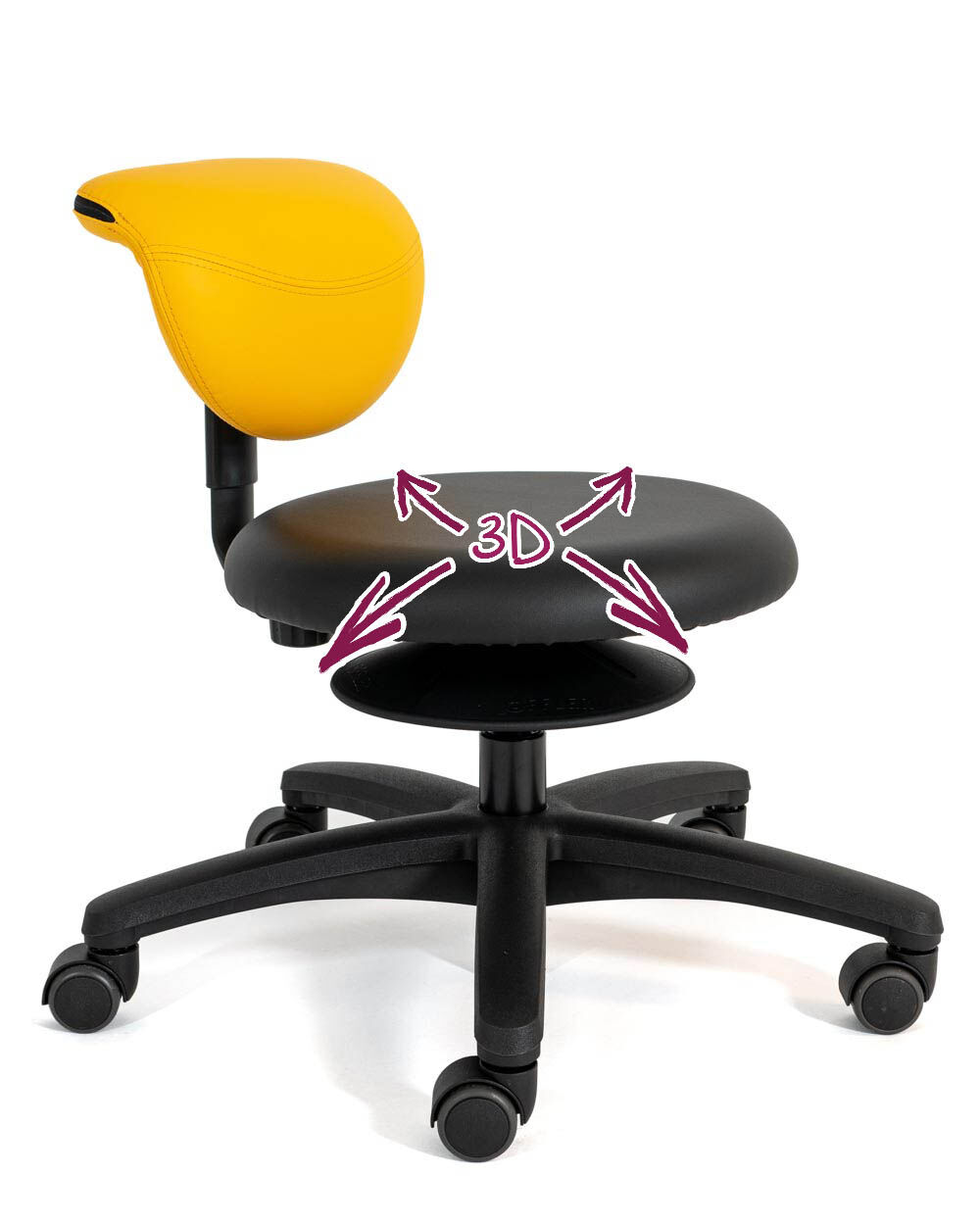 Chairgo Smoover Maxi, Erzieherstuhl, Sitzfläche 42 cm