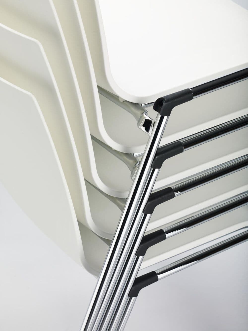 Thonet S 260 Konferenzstuhl, Vierfußgestell,