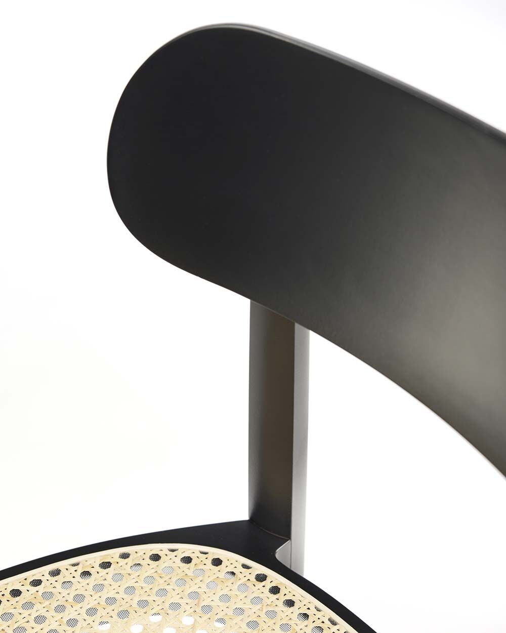 Thonet 118 Holzstuhl mit Rohrgeflecht-Sitz TP29