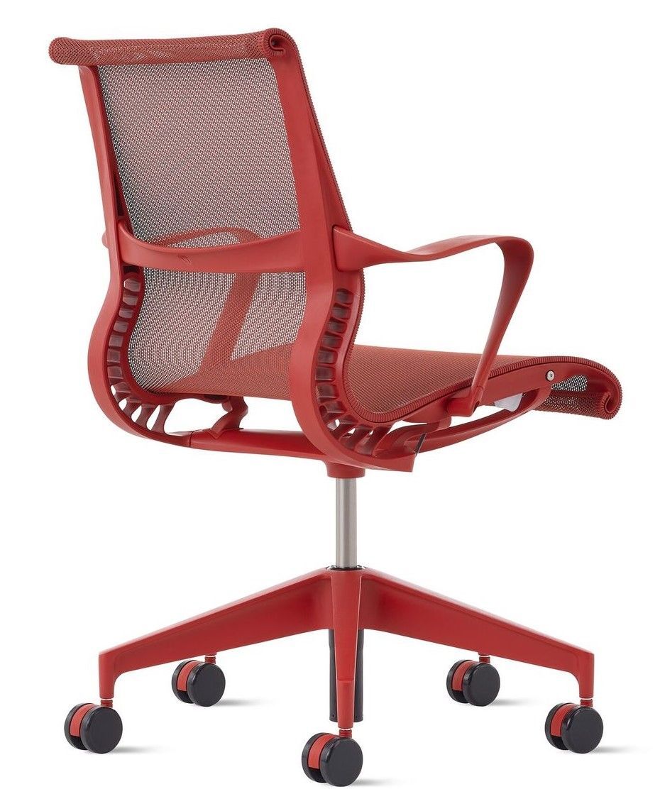 Herman Miller Setu, Mehrzweckstuhl, Rollen,