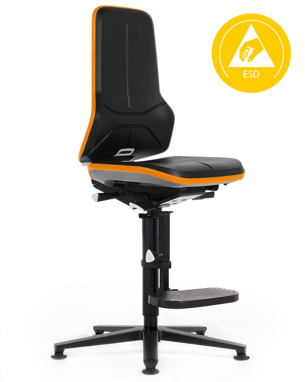 Bimos Neon 3 9571E ESD-Stuhl mit Aufstiegshilfe