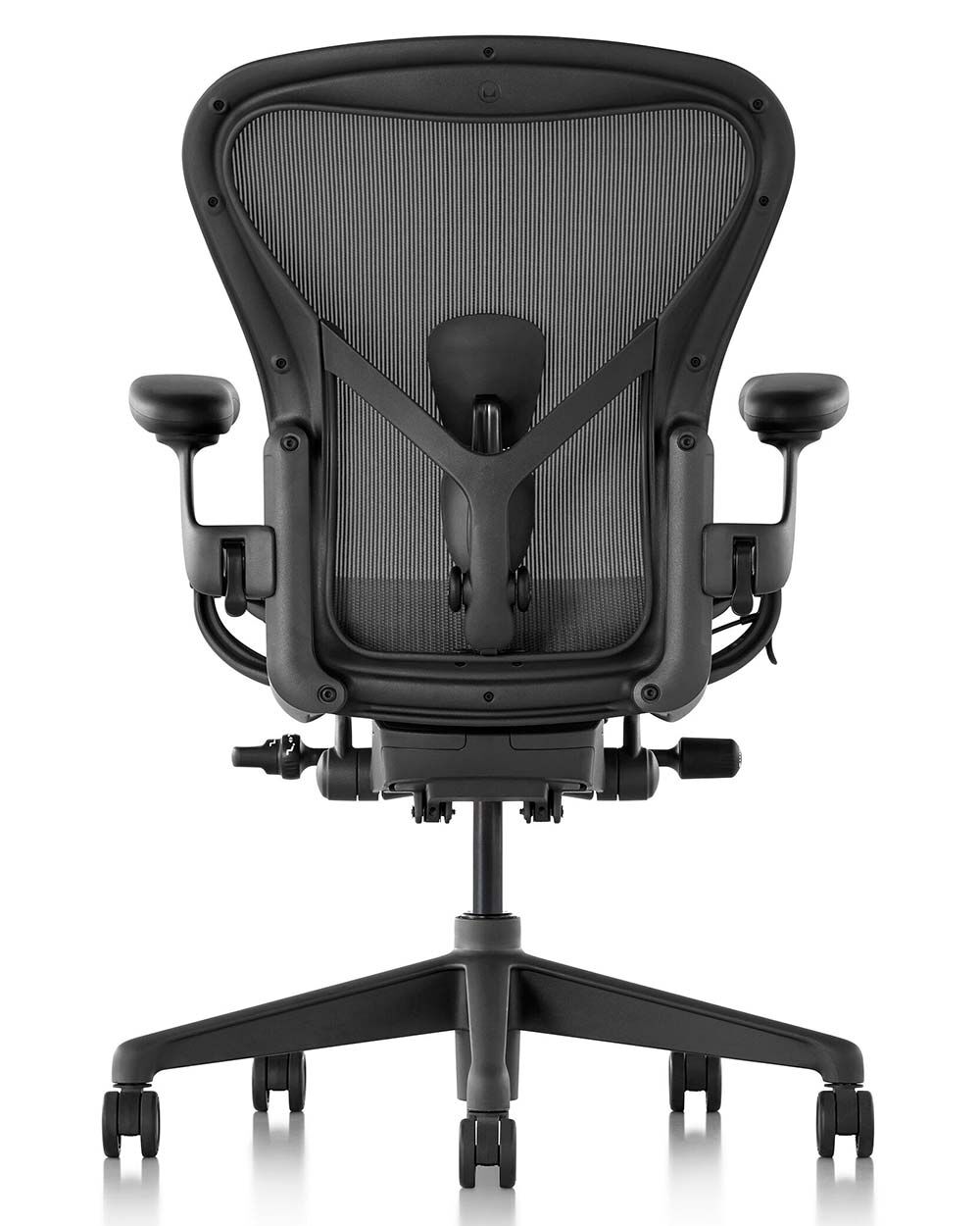 Herman Miller Aeron remastered Graphite A hinten