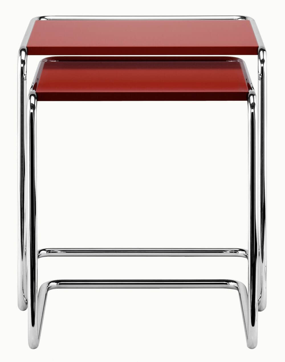 Thonet B 97 Set aus 2 Tischen alle Gestellfarben