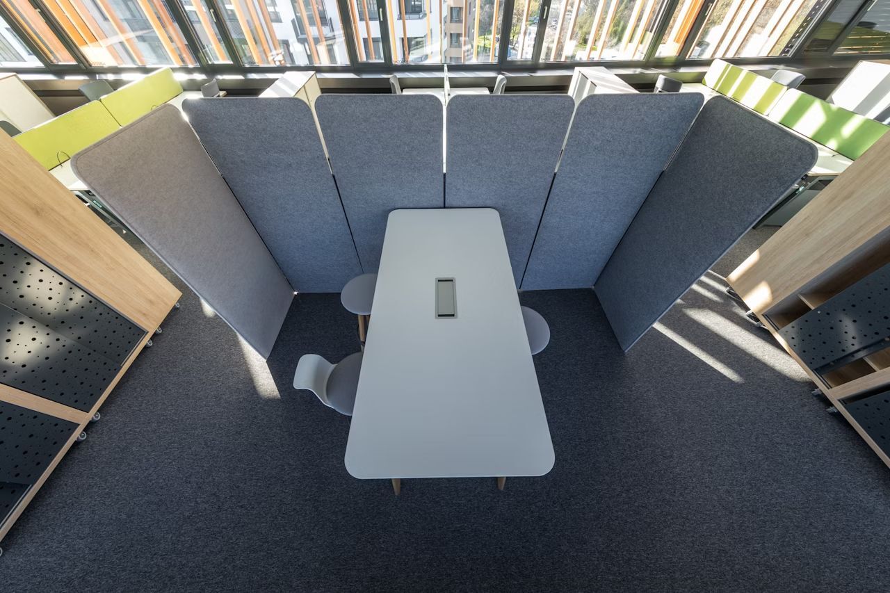 BuzziSpace BuzziScreen, Akustik-Trennwand, verschiedene Größen, verkettbar