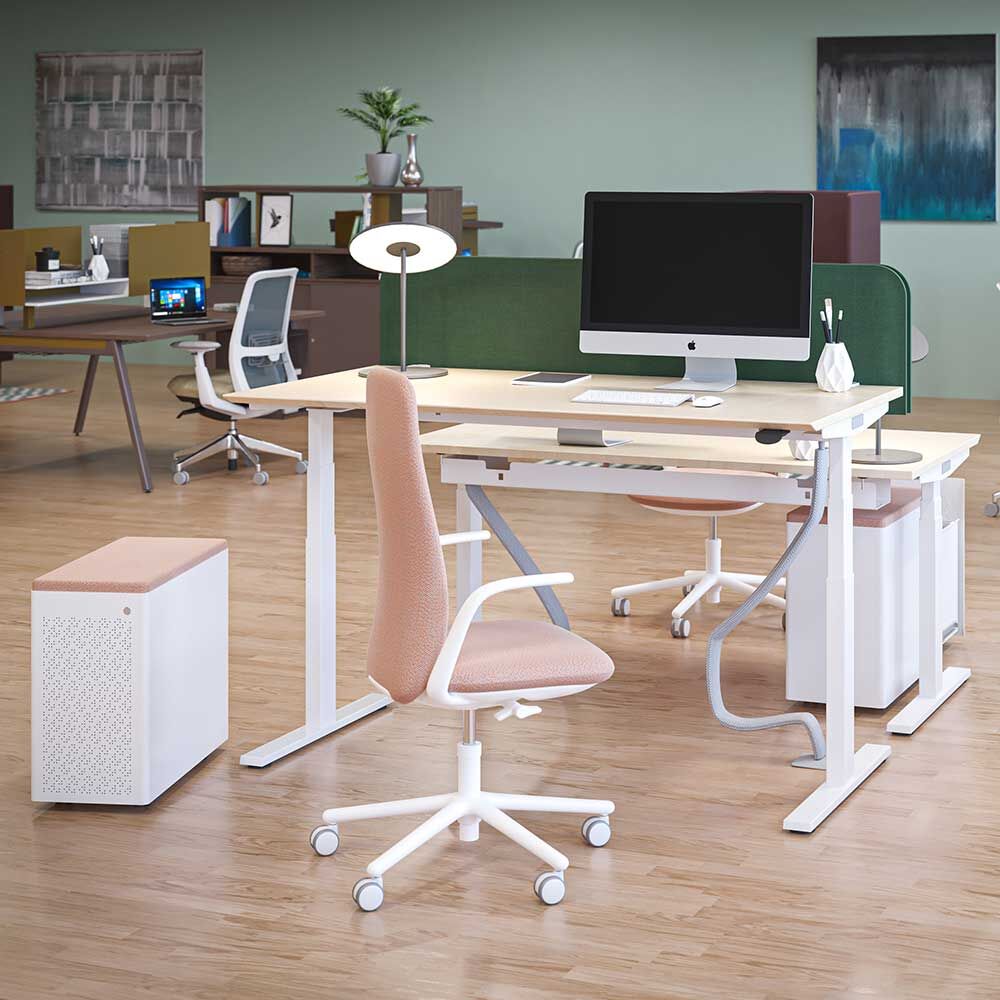 Haworth Nia Bürodrehstuhl, hohe Lehne,