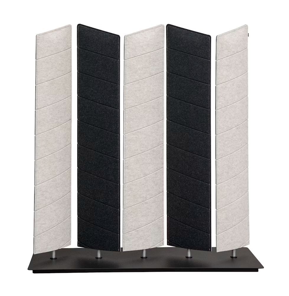 BuzziSpace BuzziBlinds, Raumteiler, verschiedene Formen