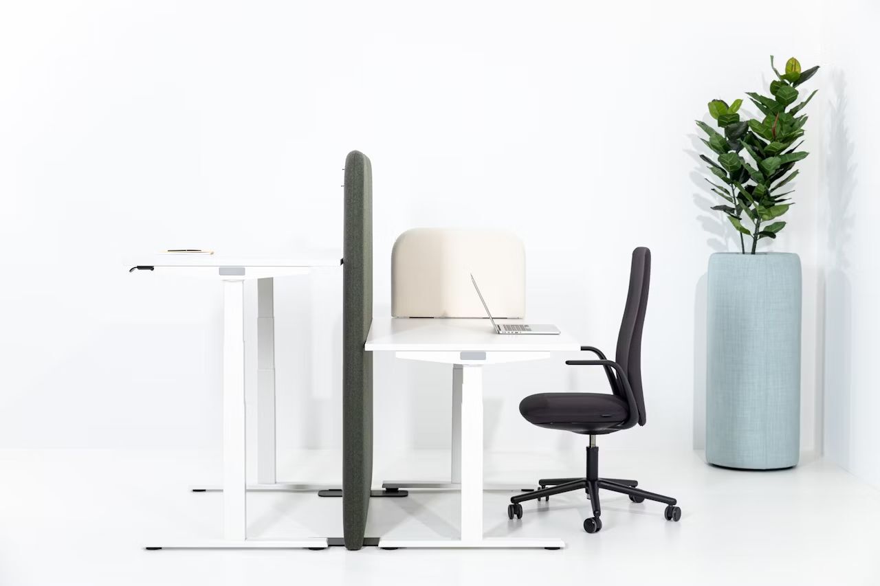 BuzziSpace BuzziShield Free, Akustik-Trennwand, verschiedene Formen und Größen