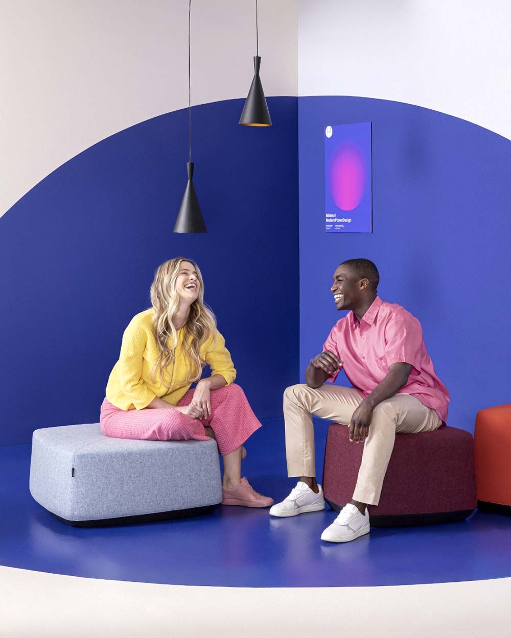 Dauphin Allora AO 6905, Pouf, Loungehocker,