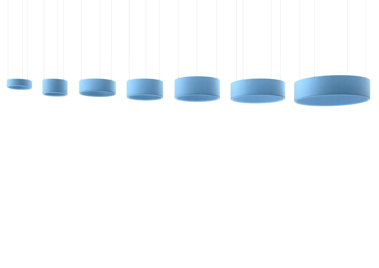 BuzziSpace BuzziTube, Akustikelement für die Decke, verschiedene Größen