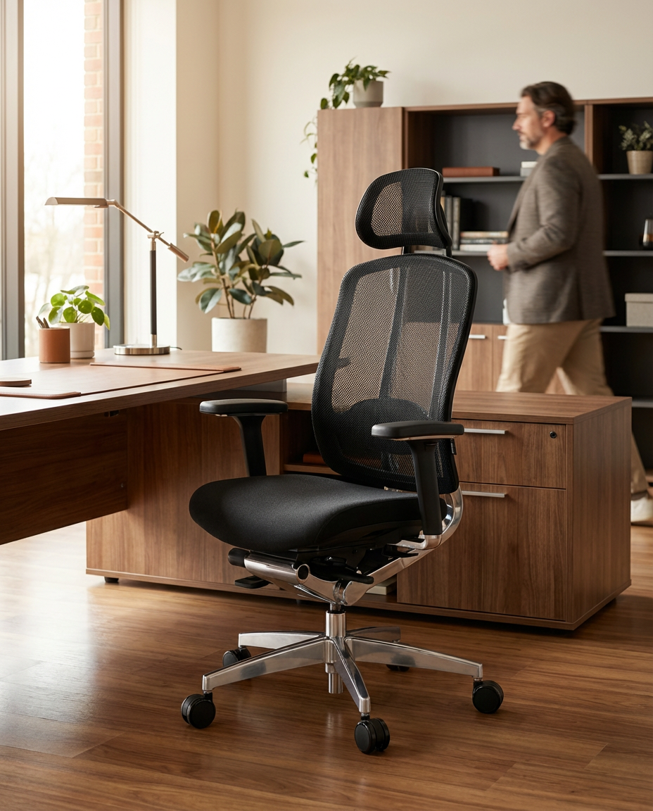 Wagner AluMedic 10, ergonomischer Bürostuhl, Komplettausstattung (Expressmodell)