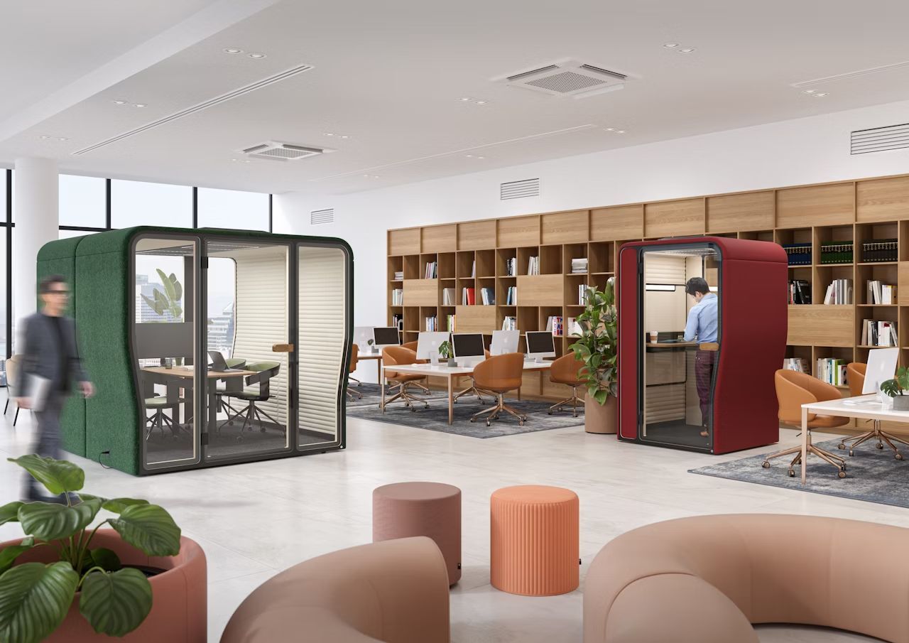 BuzziSpace BuzziNest Room, Akustikkabine, bis 4 Personen