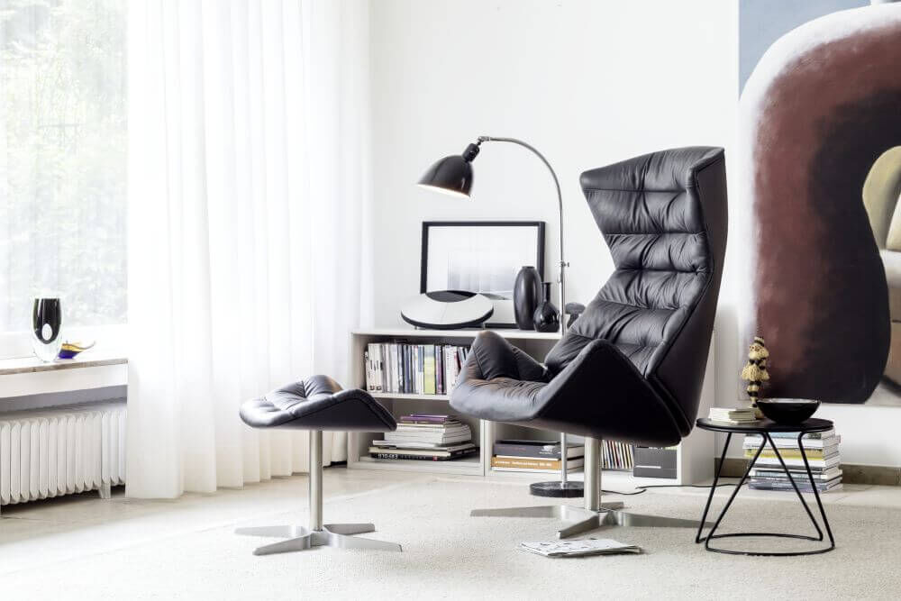Thonet 808 Lounge-Sessel Leder,