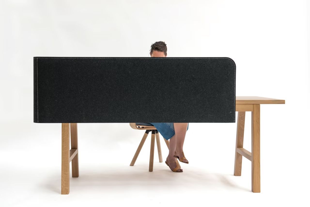 BuzziSpace BuzziWrap Desk, Schreibtisch-Trennwand, viele Formate