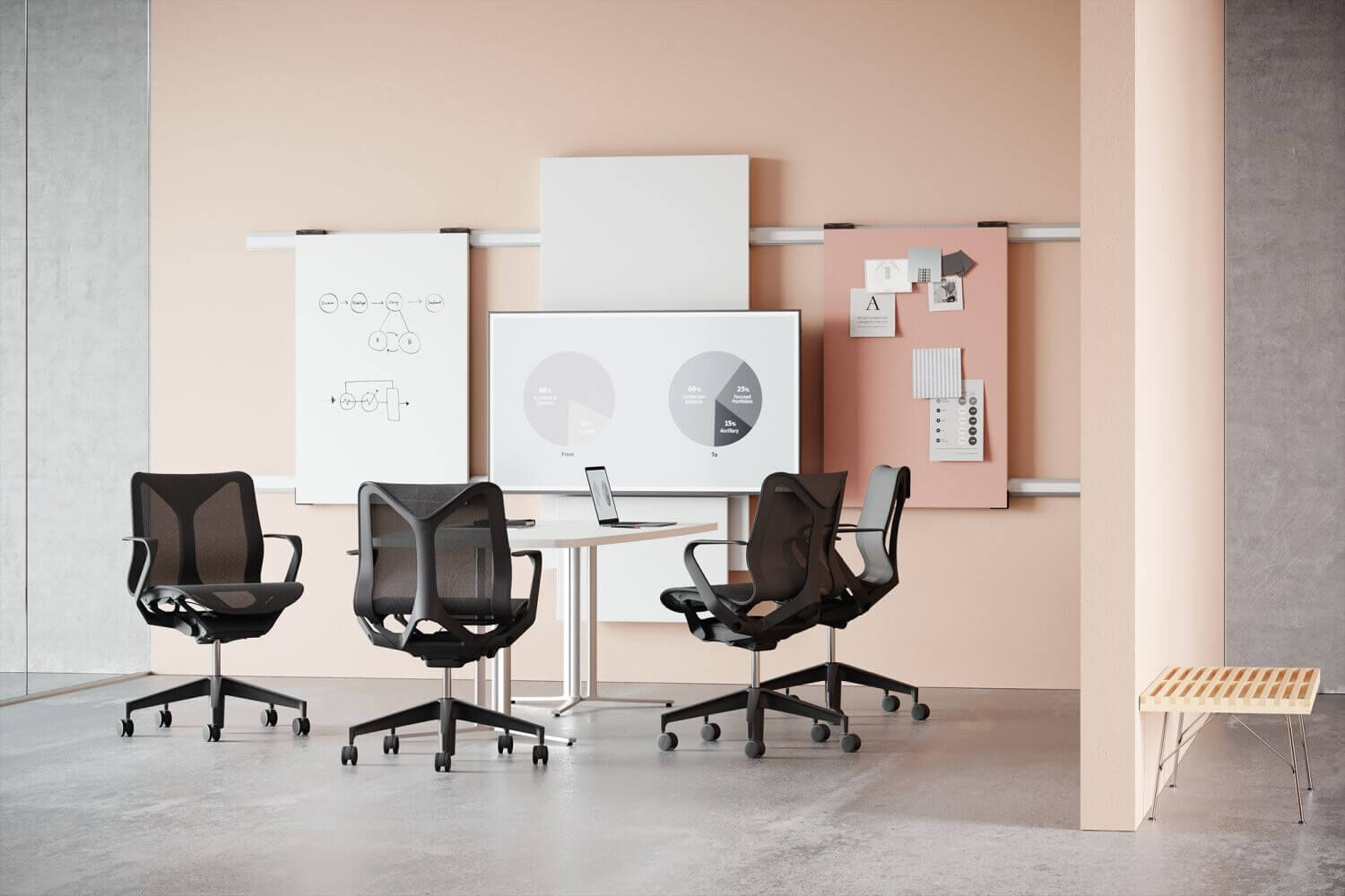 Herman miller low back cosm chair sales