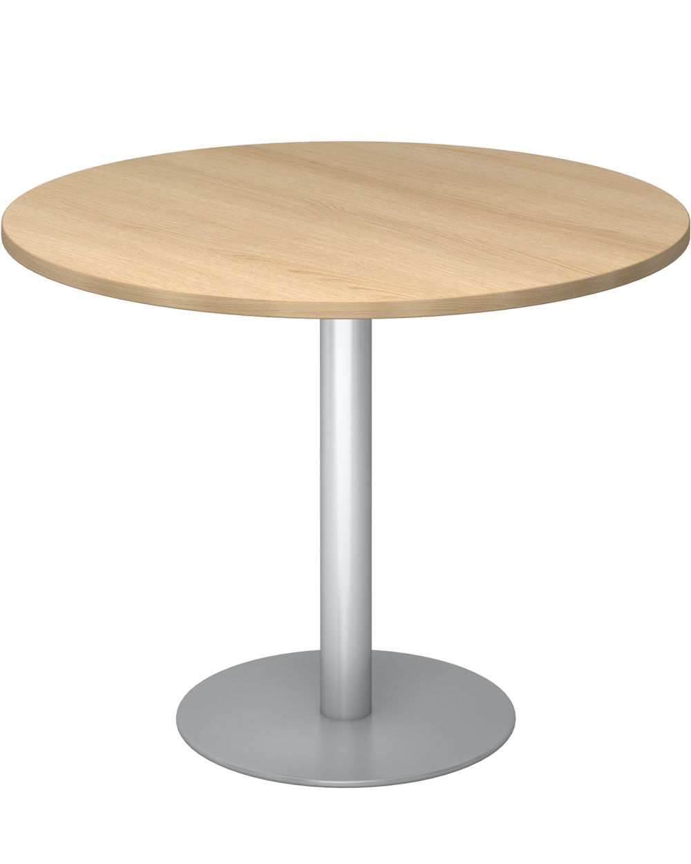 deskgo meeting Säulentisch rund 100 cm