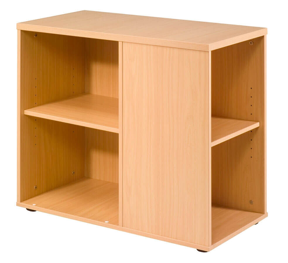 deskgo Anstellcontainer DAC80 in Melamin Buche