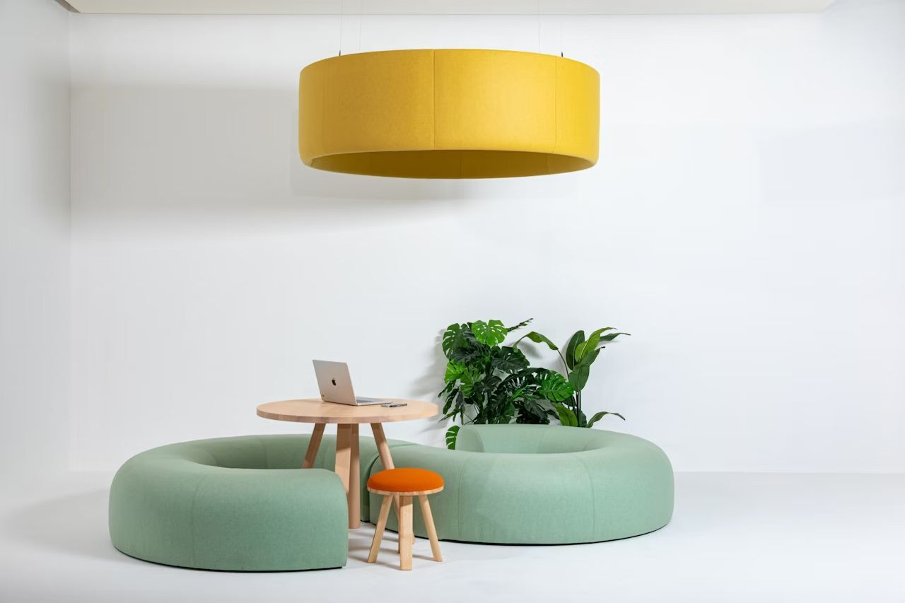 BuzziSpace BuzziTube, Akustikelement für die Decke, verschiedene Größen