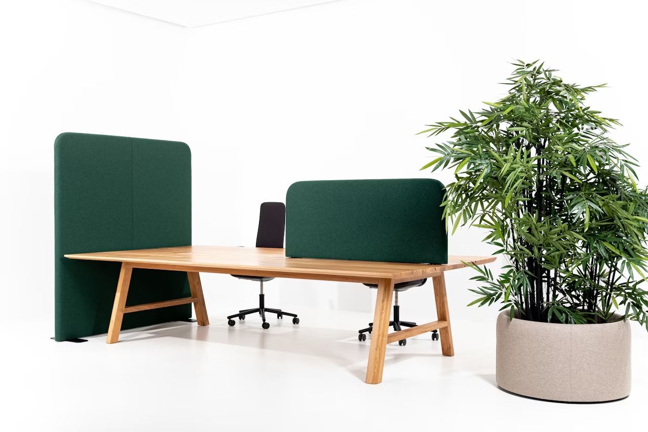 BuzziSpace BuzziShield Desk, Schreibtisch Trennwand, viele Formate