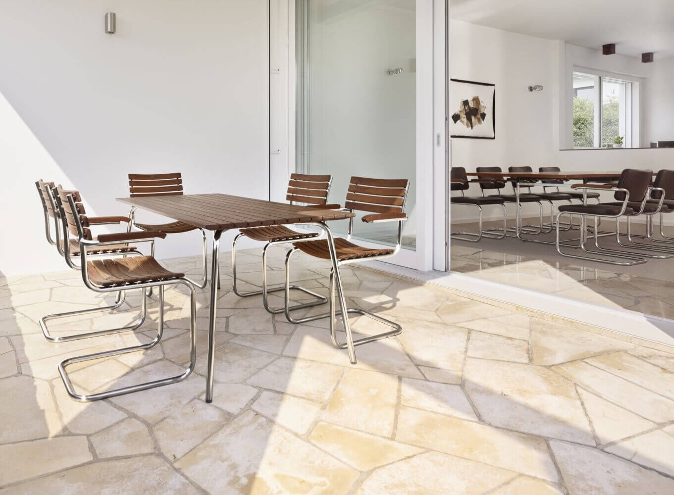 Thonet S 40 F Gartenstuhl Massivholz-Latten