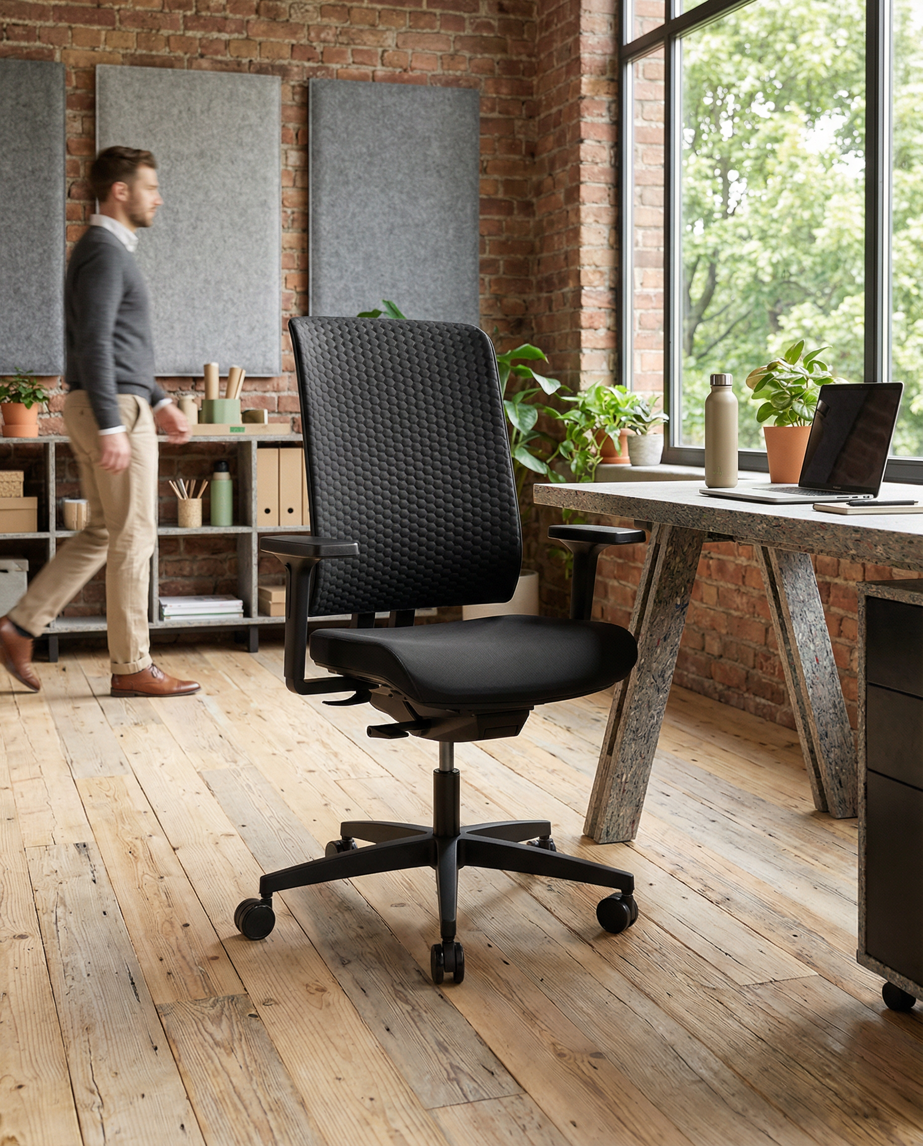 Wagner W7 Green, ergonomischer Bürostuhl (Expressmodell)