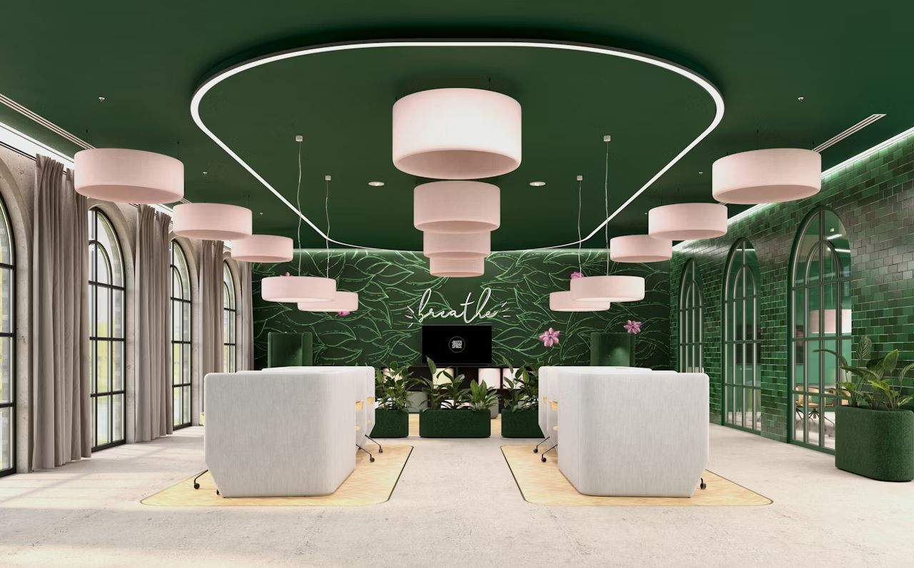 BuzziSpace BuzziTube, Akustikelement für die Decke, verschiedene Größen