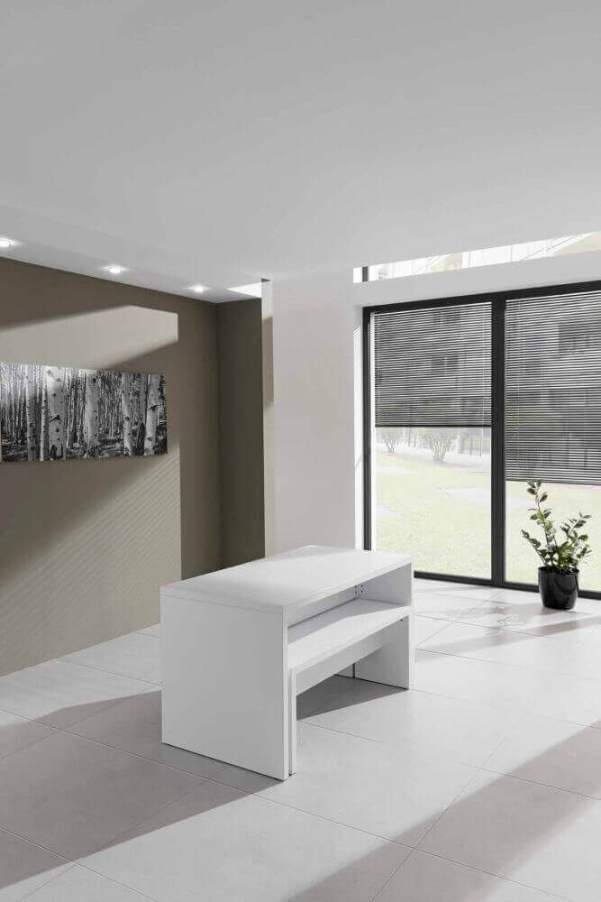 deskgo Kantinentisch mit Sitzbänken, Tisch 130 x