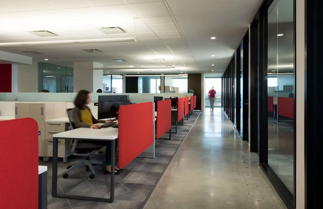 BuzziSpace BuzziFrontDesk, Schreibtisch-Trennwand, viele Formate