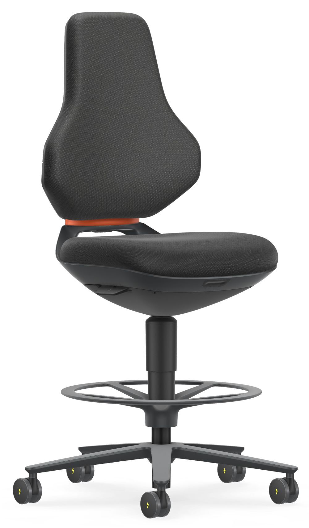 Bimos Labor Texon 4 9175, Laborstuhl, Rollen,