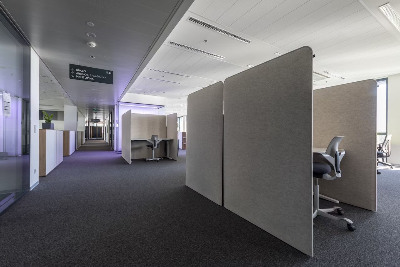 BuzziSpace BuzziScreen, Akustik-Trennwand, verschiedene Größen, verkettbar