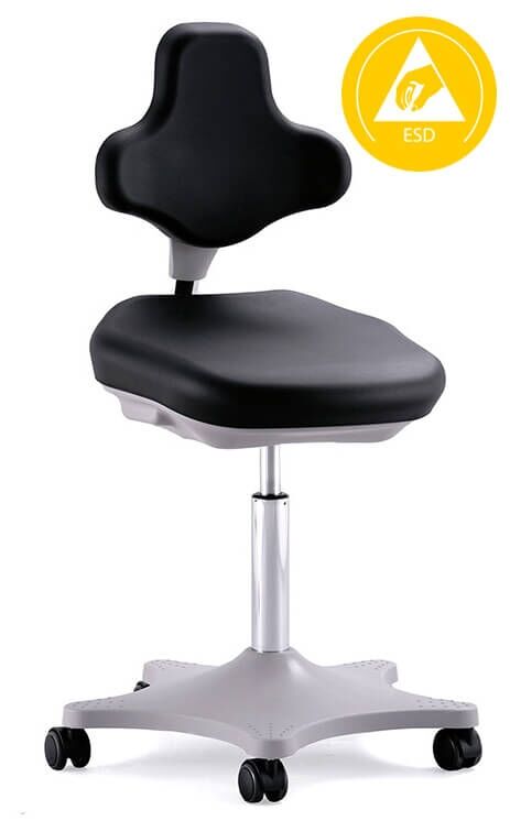 Laborstuhl Bimos Labster 2 ESD ableitfähig 9103E