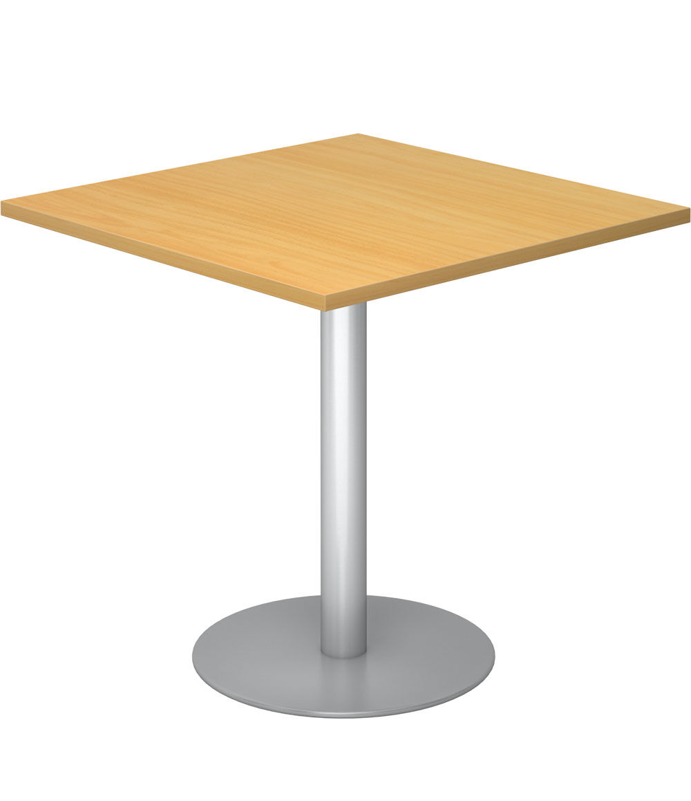 deskgo meeting Säulentisch 80 x 80 cm
