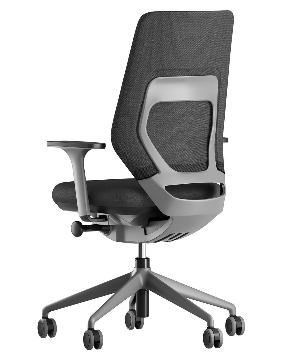 fm Asiento Bürostuhl Farbkonzept hellgrau