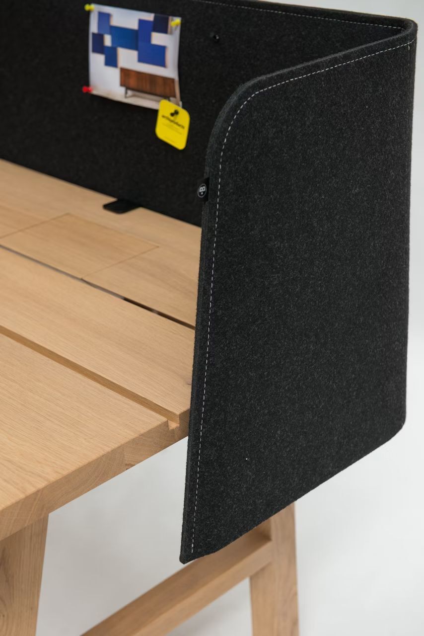 BuzziSpace BuzziWrap Desk, Schreibtisch-Trennwand, viele Formate