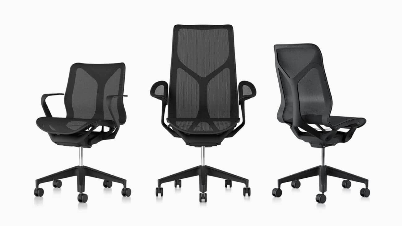 Herman Miller Cosm Chair Low Back alle Farben und Armlehnen konfigurierbar