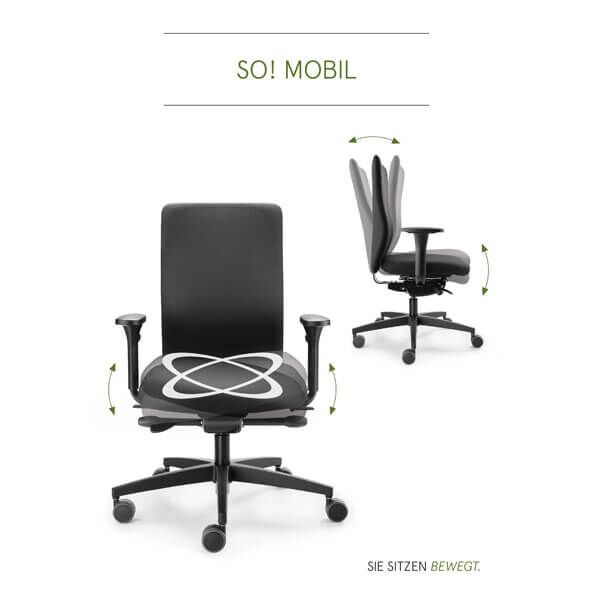 Löffler Cymo CY 15, ergonomischer Bürostuhl