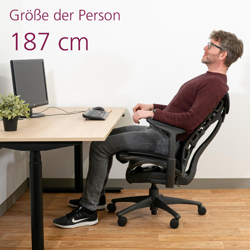 Herman Miller Embody, Gaming Stuhl, Black,