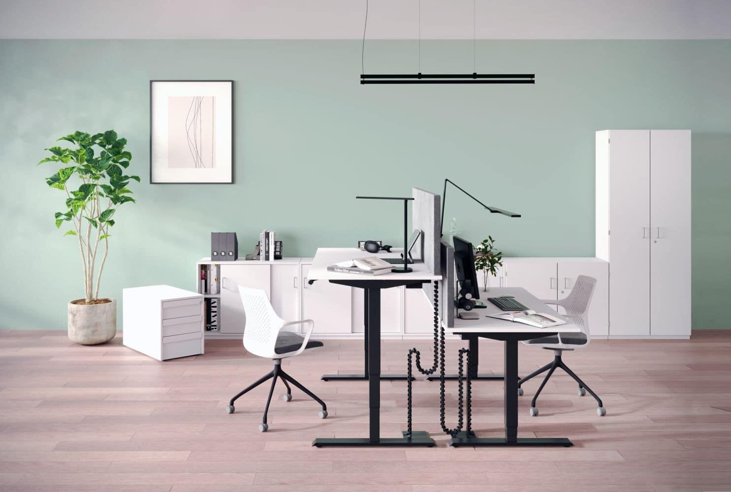 Leuwico Spine 4 Steh-Sitz-Schreibtisch
