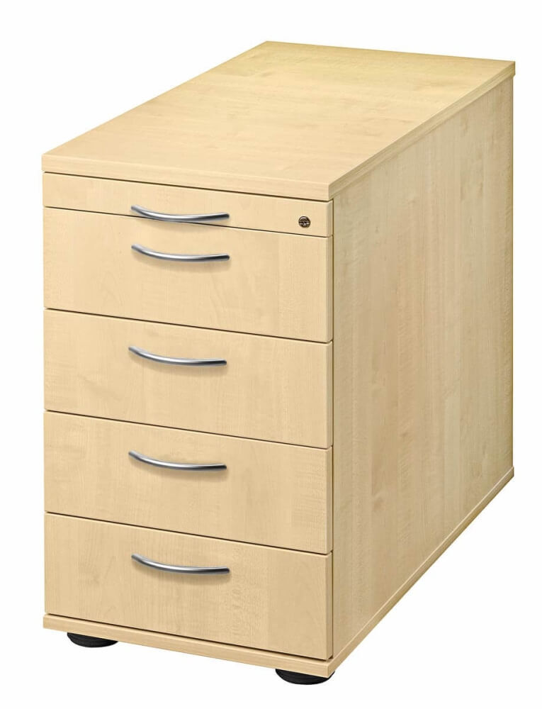 deskgo DSC80-4 plus Standcontainer plus, 4 Schübe