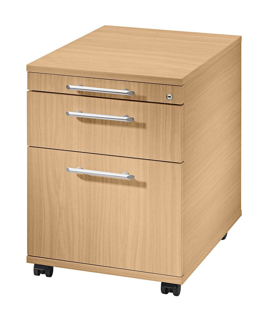 deskgo DC58-HR plus Rollcontainer plus, HR-Auszug