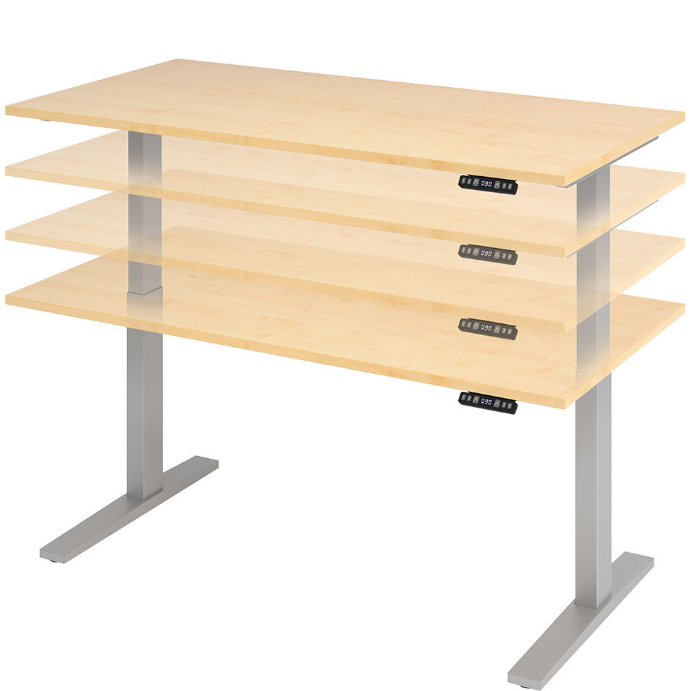 deskgo aktiv MKA höhenverstellbarer Stehschreibtisch