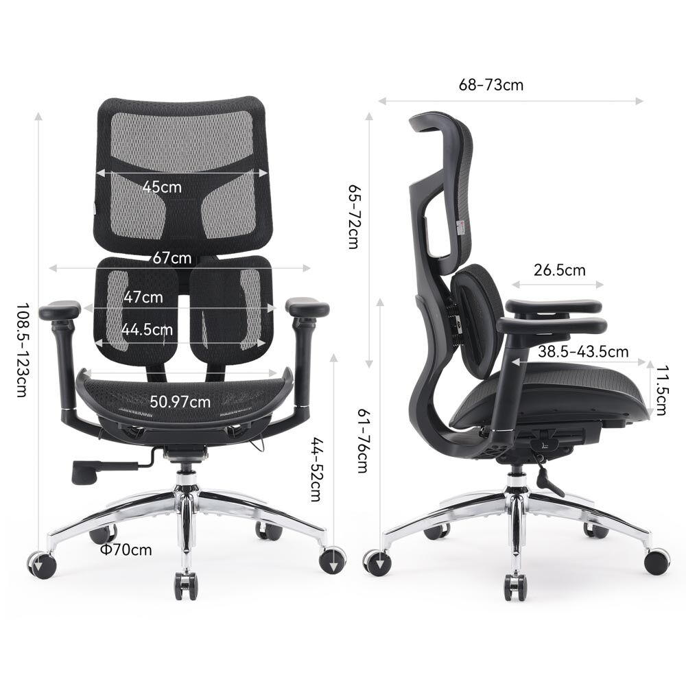 Sihoo Doro S100, ergonomischer Bürostuhl,