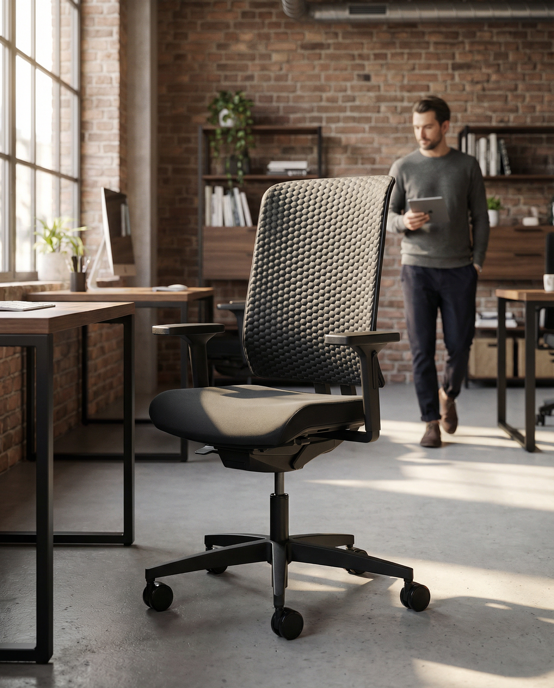 Wagner W7 Green, ergonomischer Bürostuhl (Expressmodell)