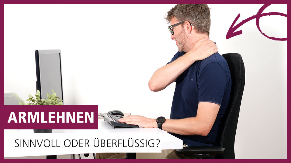 Youtube Video: Armlehnen am Bürostuhl: Must-Have oder unnötiger Luxus?