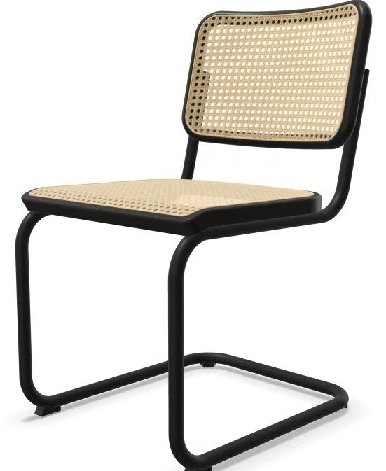 Thonet S 32 V, Stahlrohrstuhl, Freischwinger,