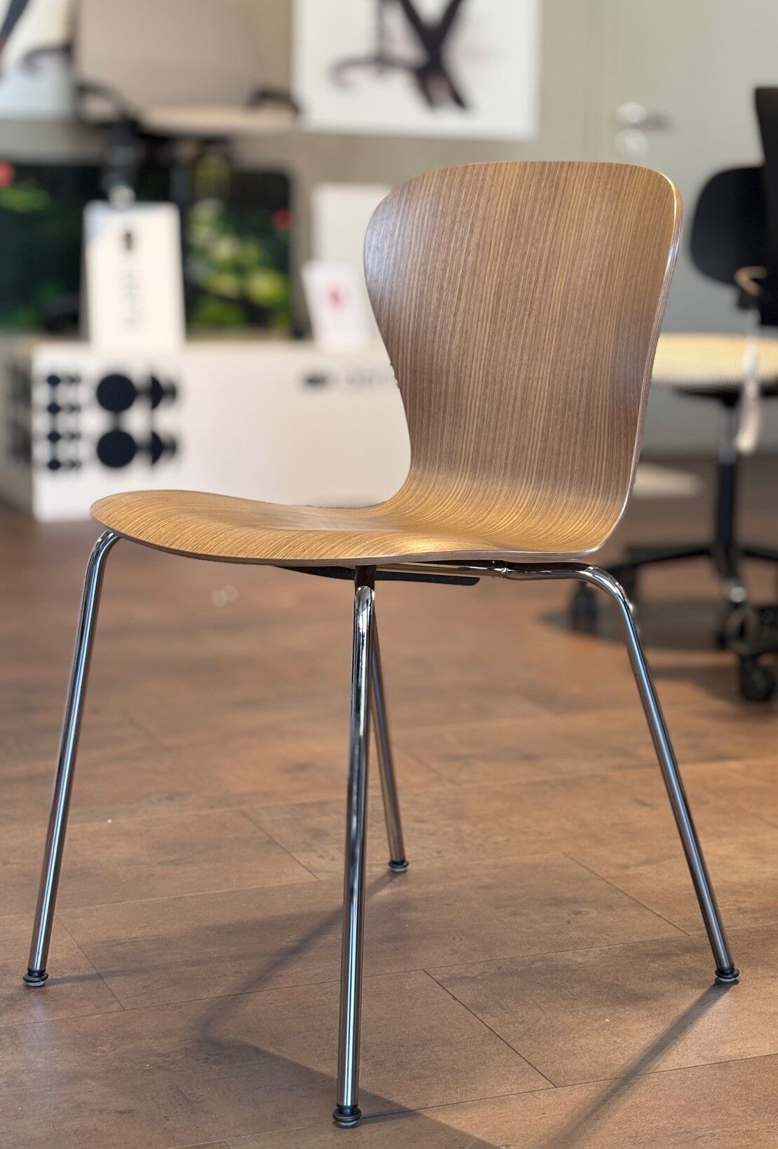Thonet S 220, Formholz-Stuhl, Vierfuß,