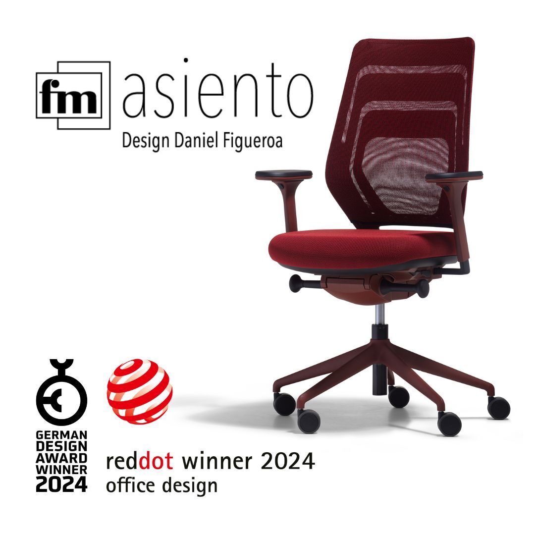 fm Asiento Bürostuhl als Gewinner des German Design Award 2024