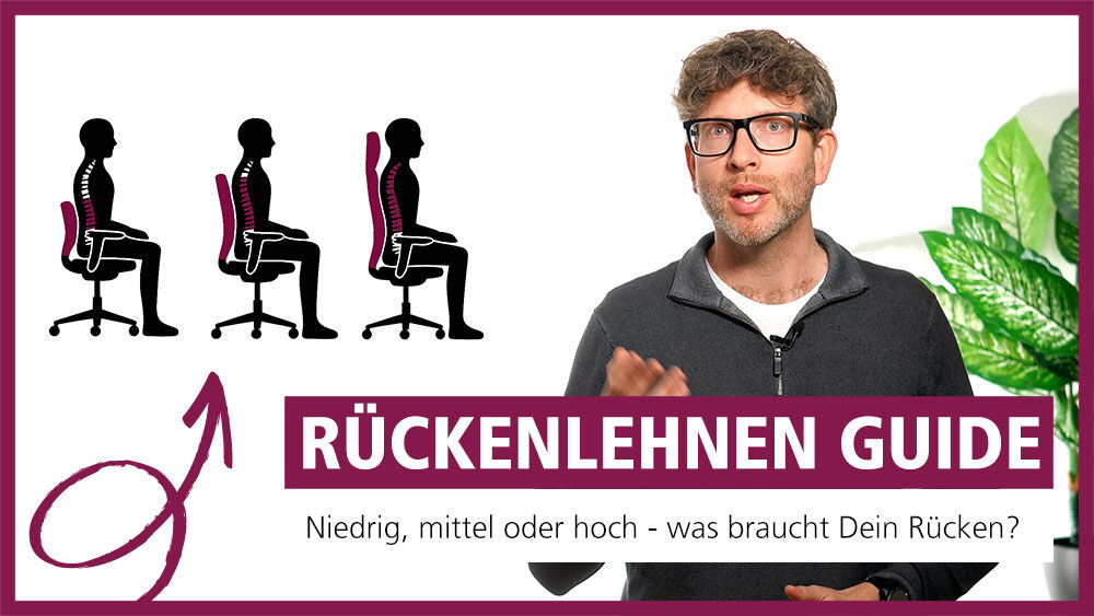 Thumbnail Youtube Video Ratgeber Rückenlehnen